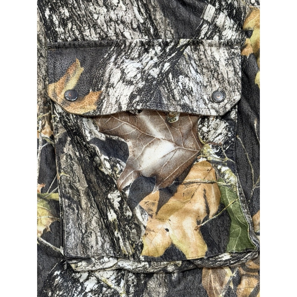 Bear Creek Outfitters Mossy Oak Camouflage Coat Jacket Mens Size 2XL Full Zipper - Picture 3 of 16
